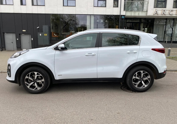 Kia Sportage cena 92900 przebieg: 49000, rok produkcji 2021 z Pajęczno małe 191